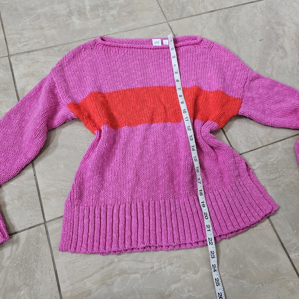 Gap Pink and Red Women's Sweater Size M - Picture 14 of 14